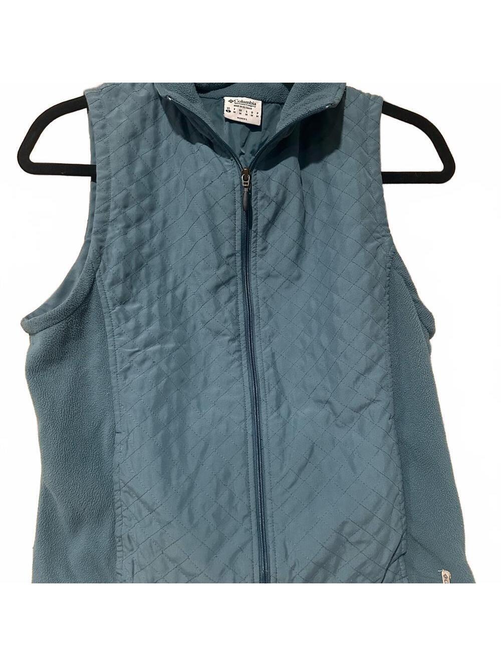 Columbia Teal Fleece vest